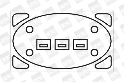 запалителна бобина BorgWarner (BERU) ZS238