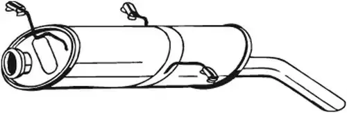 крайно гърне BOSAL 135-763
