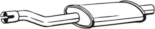 средно гърне BOSAL 148-099