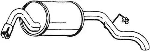 крайно гърне BOSAL 154-935