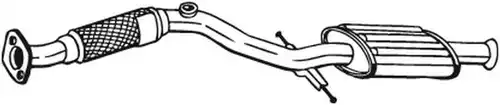 предно гърне BOSAL 165-295