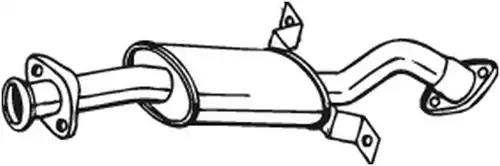 предно гърне BOSAL 177-257