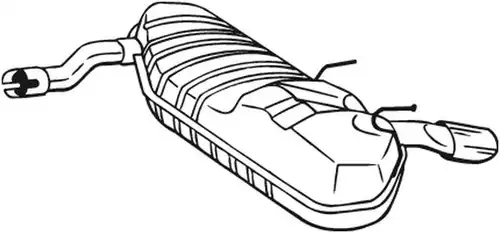 крайно гърне BOSAL 185-121