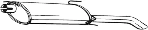 крайно гърне BOSAL 185-311