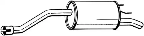 крайно гърне BOSAL 185-359