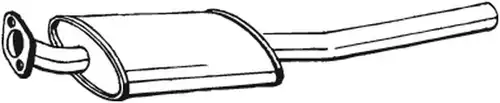 предно гърне BOSAL 200-541