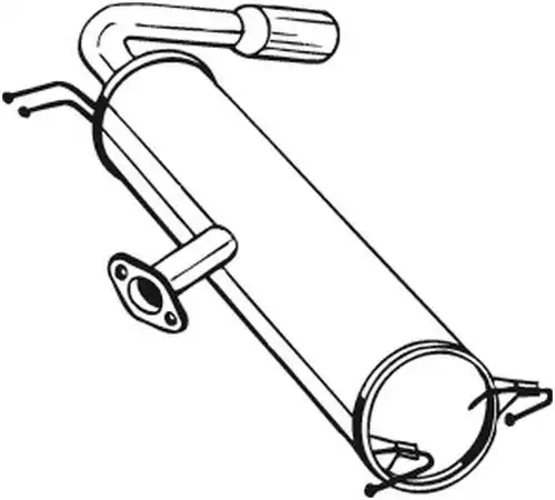 крайно гърне BOSAL 228-047
