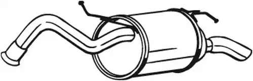 крайно гърне BOSAL 228-053