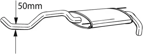 крайно гърне BOSAL 233-399