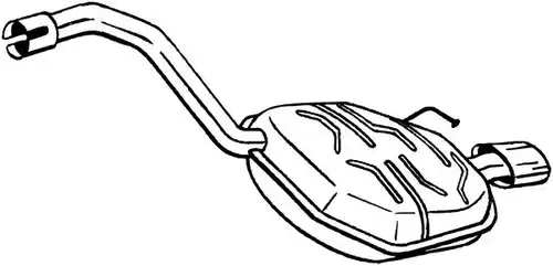 крайно гърне BOSAL 235-211