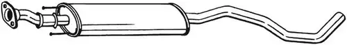 средно гърне BOSAL 281-959