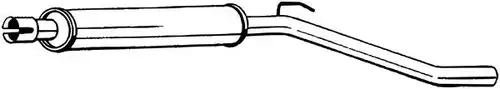 средно гърне BOSAL 281-969