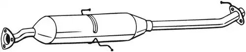 средно гърне BOSAL 282-955