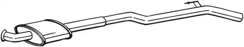 средно гърне BOSAL 283-551