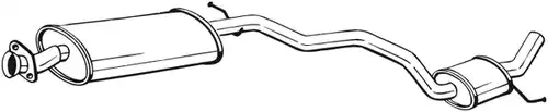 средно гърне BOSAL 284-111