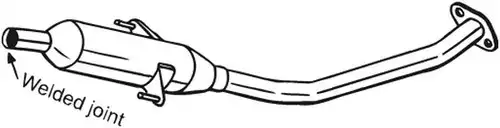 средно гърне BOSAL 284-573