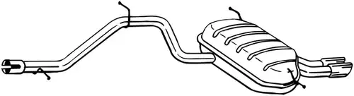 крайно гърне BOSAL 284-645