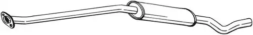 средно гърне BOSAL 284-939