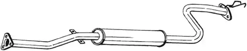 средно гърне BOSAL 285-129