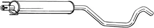 средно гърне BOSAL 285-313