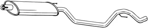 средно гърне BOSAL 285-473
