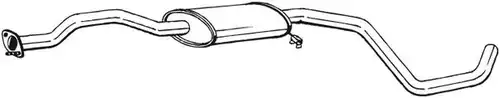 средно гърне BOSAL 285-847