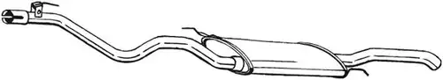 крайно гърне BOSAL 285-901