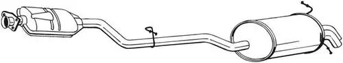 крайно гърне BOSAL 286-055