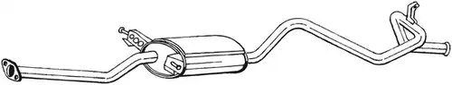 крайно гърне BOSAL 288-217