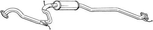средно гърне BOSAL 290-011