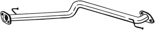 изпускателна тръба BOSAL 800-143