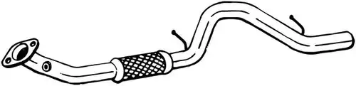 изпускателна тръба BOSAL 800-529