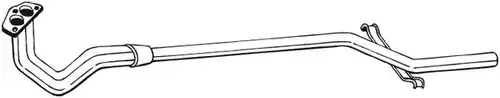 изпускателна тръба BOSAL 935-007
