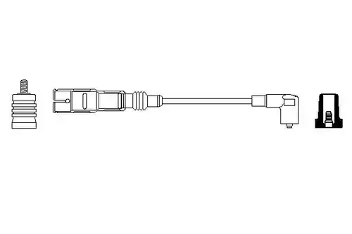 запалителен кабел BOSCH 0 356 912 986