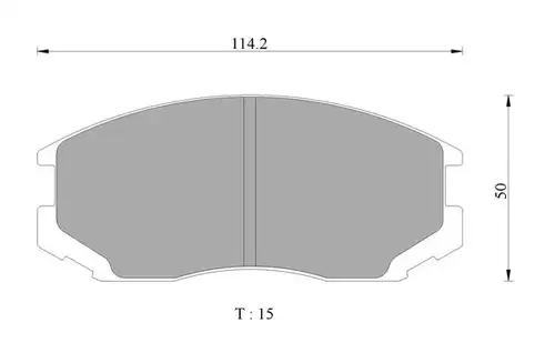 накладки BOSCH 0 986 AB2 066