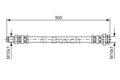 спирачен маркуч BOSCH 1 987 476 491