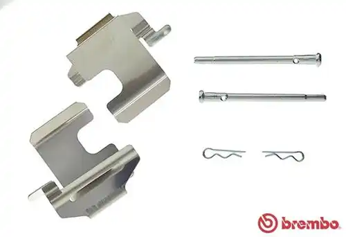 комплект принадлежности, дискови накладки BREMBO A 02 244
