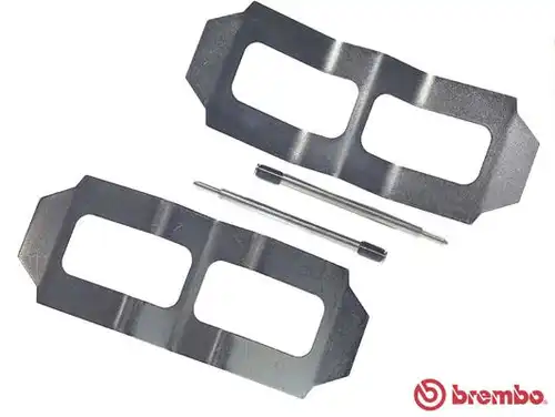 комплект принадлежности, дискови накладки BREMBO A 02 271