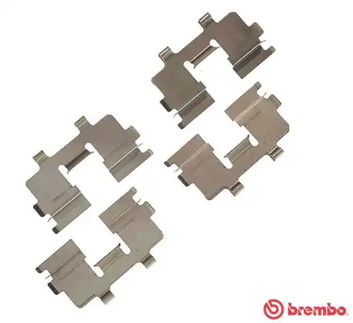 комплект принадлежности, дискови накладки BREMBO A 02 287