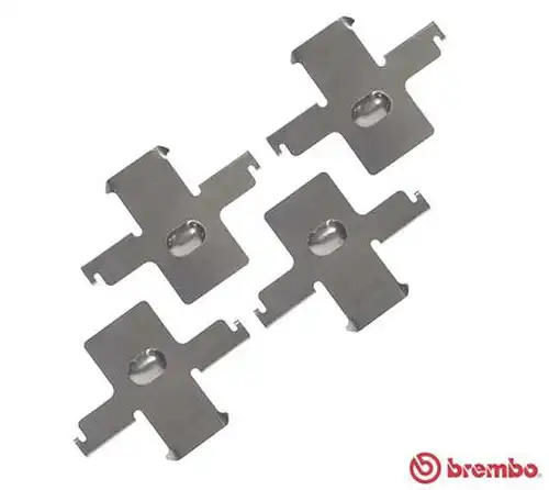 комплект принадлежности, дискови накладки BREMBO A 02 290