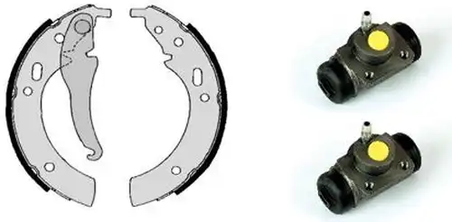 комплект спирачна челюст BREMBO H 06 001