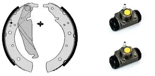 комплект спирачна челюст BREMBO H 06 006
