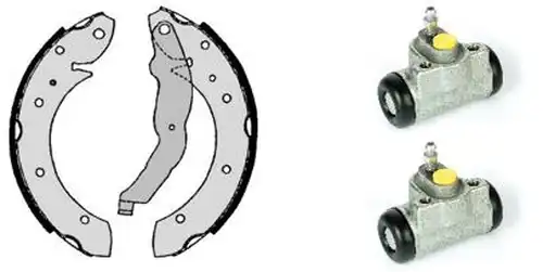 комплект спирачна челюст BREMBO H 06 010