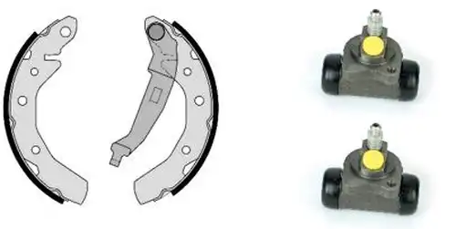 комплект спирачна челюст BREMBO H 15 001
