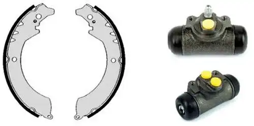 комплект спирачна челюст BREMBO H 16 001