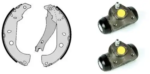 комплект спирачна челюст BREMBO H 23 026
