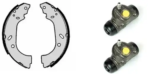 комплект спирачна челюст BREMBO H 23 033