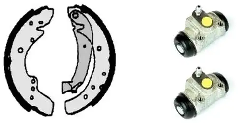 комплект спирачна челюст BREMBO H 23 034
