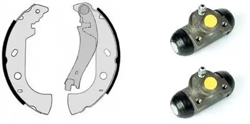 комплект спирачна челюст BREMBO H 23 043