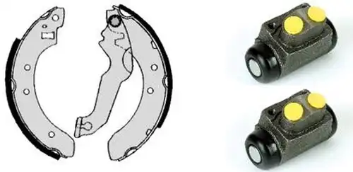 комплект спирачна челюст BREMBO H 24 014